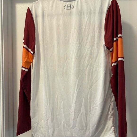 Under Armour VA Tech White Loose Fit Shirt Size Small - Picture 3 of 4